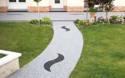 Résine moquette de pierre pour allées de jardin à Bourg-en-Bresse : un revêtement esthétique et fonctionnel